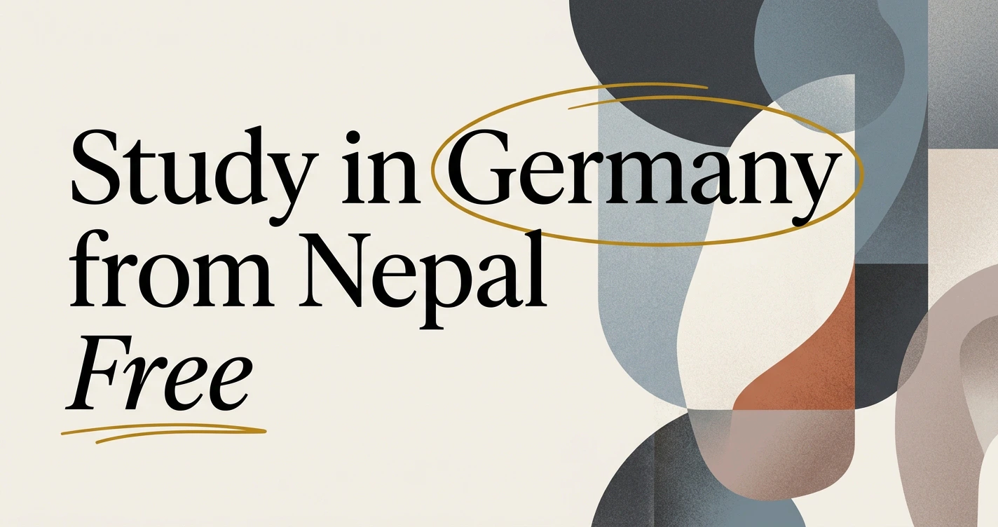 Study in Germany from Nepal: Low-Tuition Public Universities